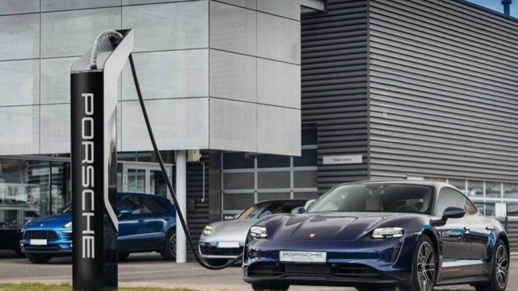 High-Performance EV Batteries sports car